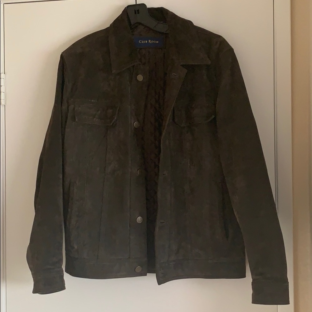 Genuine Leather Suede Jacket